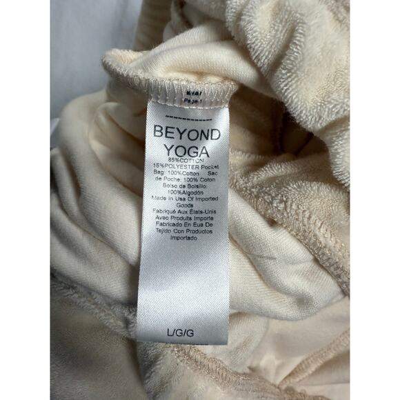 Beyond Yoga Tropez‎ Jumpsuit Women's Size LRG Cream Strapless Top - Picture 11 of 11